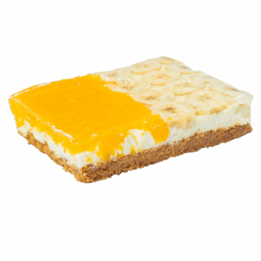 كنافه خوخ وموز فاكهه