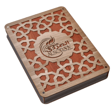 علبة حلاوة المولد خشب 3 كيلو